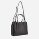 Torba shopper damska ze skóry naturalnej VENEZIA J004LEBLTOR098 Czarna (5906140573228) - obraz 2