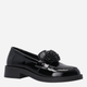 Loafersy damskie lakierowane VENEZIA B010PABLOBM046 38 24.5 cm Czarne (5906140526453) - obraz 3