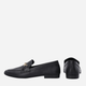 Loafersy damskie skórzane VENEZIA E057LEBLOBM029 40 26 cm Czarne (5906140619131) - obraz 4