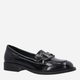 Loafersy damskie lakierowane VENEZIA A004PABLOBM028 41 26.5 cm Czarne (5906140519547) - obraz 3