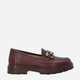 Loafersy damskie skórzane VENEZIA M007LEBOOBM049 36 23.5 cm Bordowe (5906140550601) - obraz 1