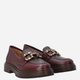 Loafersy damskie skórzane VENEZIA M007LEBOOBM049 39 25 cm Bordowe (5906140550632) - obraz 2