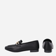 Loafersy damskie skórzane VENEZIA A014LEBLOBM028 39 25 cm Czarne (5906140520246) - obraz 4