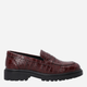 Loafersy damskie skórzane VENEZIA L046CRBOOBM034 39 25 cm Bordowe (5906140534991) - obraz 1