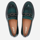 Loafersy damskie lakierowane VENEZIA E011PAGROBM061 39 25 cm Zielone (5906140555958) - obraz 5