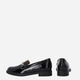 Loafersy damskie lakierowane VENEZIA E010PABLOBM061 36 23.5 cm Czarne (5906140555798) - obraz 4