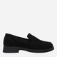 Loafersy damskie zamszowe VENEZIA A015SUBLOBM028 39 25 cm Czarne (5906140520307) - obraz 1