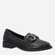 Loafersy damskie skórzane VENEZIA A005LEBLOMB028 41 26.5 cm Czarne (5906140520567) - obraz 3