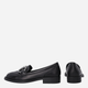 Loafersy damskie skórzane VENEZIA A005LEBLOMB028 41 26.5 cm Czarne (5906140520567) - obraz 4