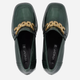 Loafersy damskie lakierowane VENEZIA D002NAGROBM011 38 24.5 cm Zielone (5906140446409) - obraz 5