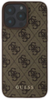 Etui Guess Hardcase 4G Classic do Apple iPhone 16 Pro Max Brown (GUHCP16XG4GFBR) - obraz 3