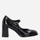 Buty Mary Jane damskie lakierowane VENEZIA D003NABLOBC011 36 23.5 cm Czarne (5906140446447) - obraz 1