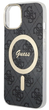 Панель Guess Hardcase IML 4G MagSafe для Apple iPhone 16 Pro Black (GUHMP16LH4STK) - зображення 1