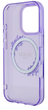 Панель Guess Hardcase IML Flowers Wreath MagSafe для Apple iPhone 16 Pro Purple (GUHMP16LHFWFCU) - зображення 7