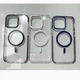 Чохол iPhone 15 Pro Max Shield Metal with MagSafe dark blue - зображення 4
