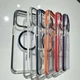 Чохол iPhone 15 Pro Max Shield Metal with MagSafe dark blue - зображення 5