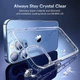 Чохол iPhone 16 Pro Rock Crystal with Magnetic Series transparent - изображение 5