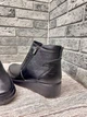 Ботинки демисезонные Allshoes кожаные черные 36р - изображение 4