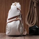 Удобная женская слинг сумка через плечо из экокожи Vintage 22752 Белый - изображение 8