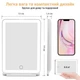 Дзеркало для макіяжу AIMED Makeup Mirror Stand LED White - зображення 5
