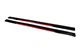 Універсальні накладки на бокові пороги Niken Red (ABS) (4шт) - зображення 1