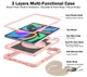 Чохол Carbon Armor Tablet для Lenovo Xiaoxin Pad 2024 (11") / чохол для планшета з ремінцем у комплекті / (світло-рожевий) - зображення 3