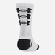 Набор женских носков высоких Under Armour Perf Tech Nov 3pk Crew 1379515-101 M 3 пары Белый (196884686529) - изображение 4