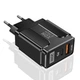 Зарядное устройство XON PowerCharge 20W (PD20) USB Type-C (PCWA020020A1С1B 6136) Черный - изображение 2