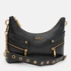 Сумка багет седло женская Guess HWVB93-45180-BLA Черная (190231876151) - изображение 4