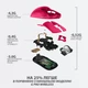 Миша бездротова Logitech G Pro X Superlight Wireless Magenta (910-005956) - зображення 6