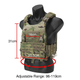 Плитоноска IdoGear LSR Tactical Vest Мультикам - зображення 6