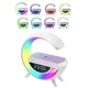 Нічник Light Sound Machine RGB BT-3401з Bluetooth колонкою, будильником, годинником і бездротовою зарядкою (35572) - зображення 8