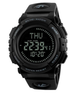 Наручные мужские часы Skmei 1290BK с подсветкой 5 АТМ Black (7_01135) - изображение 2