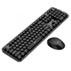 Комплект клавиатура и мышь Hoco DI25 2.4G (ENG/ УКР/ РУС) black - изображение 1