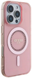 Панель Guess Hardcase IML Rhinestones MagSafe для Apple iPhone 16 Pro Pink (GUHMP16LPFTDTEP) - зображення 3