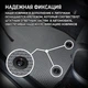 Килимки в салон EVA для Skoda SuperB 2001-2008 (Металевий підп'ятник) Чорні-Червоний кант 5 шт - изображение 2
