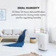 Осушувач Klarstein DryFy Connect 50 Wi-Fi компресійний 50л/д 45-55м² колір білий (10034435) - зображення 2