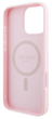 Etui Guess Hardcase Grained Ring MagSafe do Apple iPhone 16 Pro Pink (GUHMP16LPGHSMMP) - obraz 6