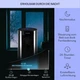 Напольный мобильный фреоновый кондиционер Klarstein Metrobreeze Miami 9000 БТЕ черный (10034679) - изображение 4