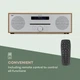 Стереосистема Auna Silver Star CD-DAB BT радіо FM (10033161) - зображення 2