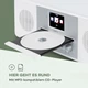 Інтернет-радіо інтернет радіо Streamo CD Internetradio колір білий (10033163) - зображення 6