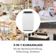 Напольний мобильный фреоновый кондиционер Klarstein Iceblock Prosmart 12 000 БТЕ белый (10034546) - изображение 9