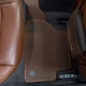 Коврики в салон EVA для Audi A4 (В9) 2015- з підп'ятником Червоні-Червоний кант 5 шт - зображення 4
