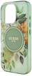 Панель Guess Hardcase IML Flower & Tonal Circle MagSafe для Apple iPhone 16 Pro Max Green (GUHMP16XHFWBDCEN) - зображення 5