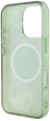 Панель Guess Hardcase IML Flower & Tonal Circle MagSafe для Apple iPhone 16 Pro Max Green (GUHMP16XHFWBDCEN) - зображення 6