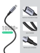 Кабель UGREEN US316 USB-C to USB-C 100W QC4.0 PD3.0 5A 2m Black (70429) - зображення 6