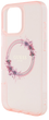 Панель Guess Hardcase IML Flowers Wreath MagSafe для Apple iPhone 16 Pro Max Pink (GUHMP16XHFWFCP) - зображення 6