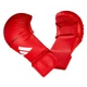 Перчатки для карате Adidas WKF (661.22) Red без защиты большого пальца S - изображение 3