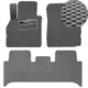 Килимки в салон EVA для Renault Scenic / Grand Scenic II 2003-2009 з підп'ятником Сірі-Сірий кант 3 шт - изображение 1