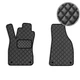 Килимки в салон передні для Audi A4 (В6 / B7) 2001-2008 Екошкіра 2 шт (Rombus) - изображение 1